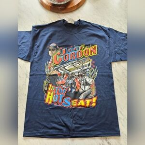 NASCAR Jeff Gordon Shirt In The Hot Seat Can’t Tame The‎ Flame 2-side Sz Medium